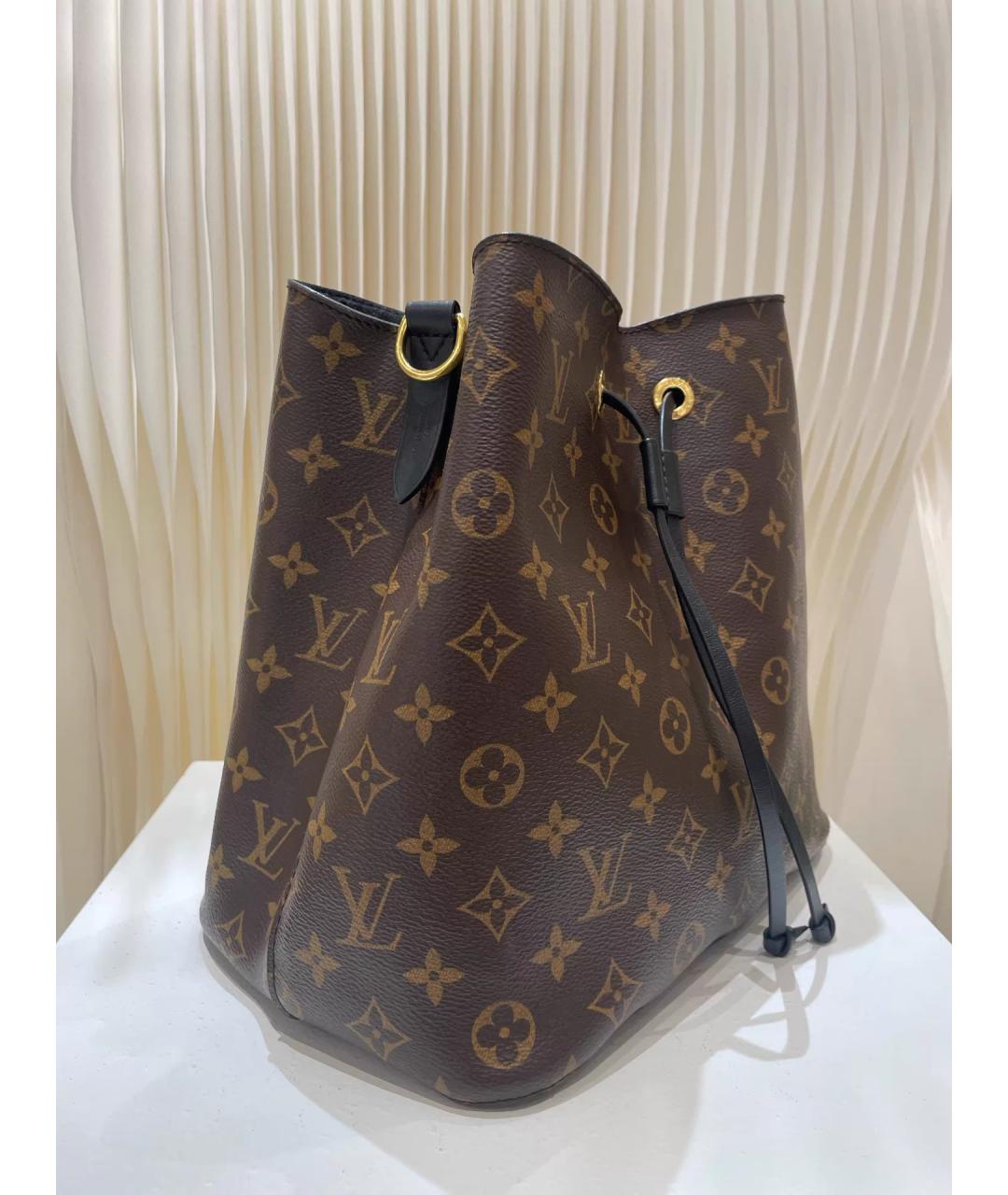 LOUIS VUITTON Коричневая сумка через плечо, фото 4
