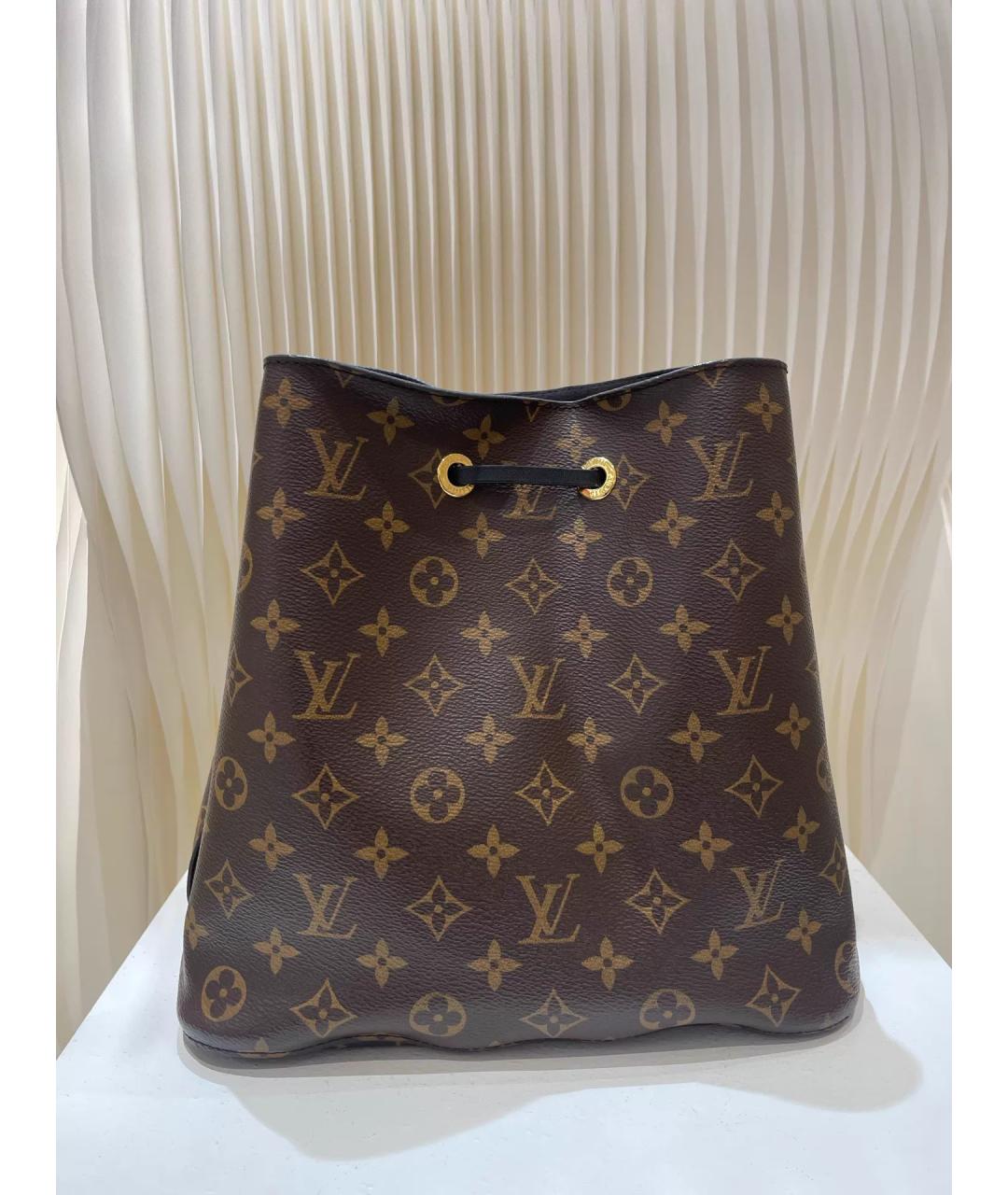LOUIS VUITTON Коричневая сумка через плечо, фото 3