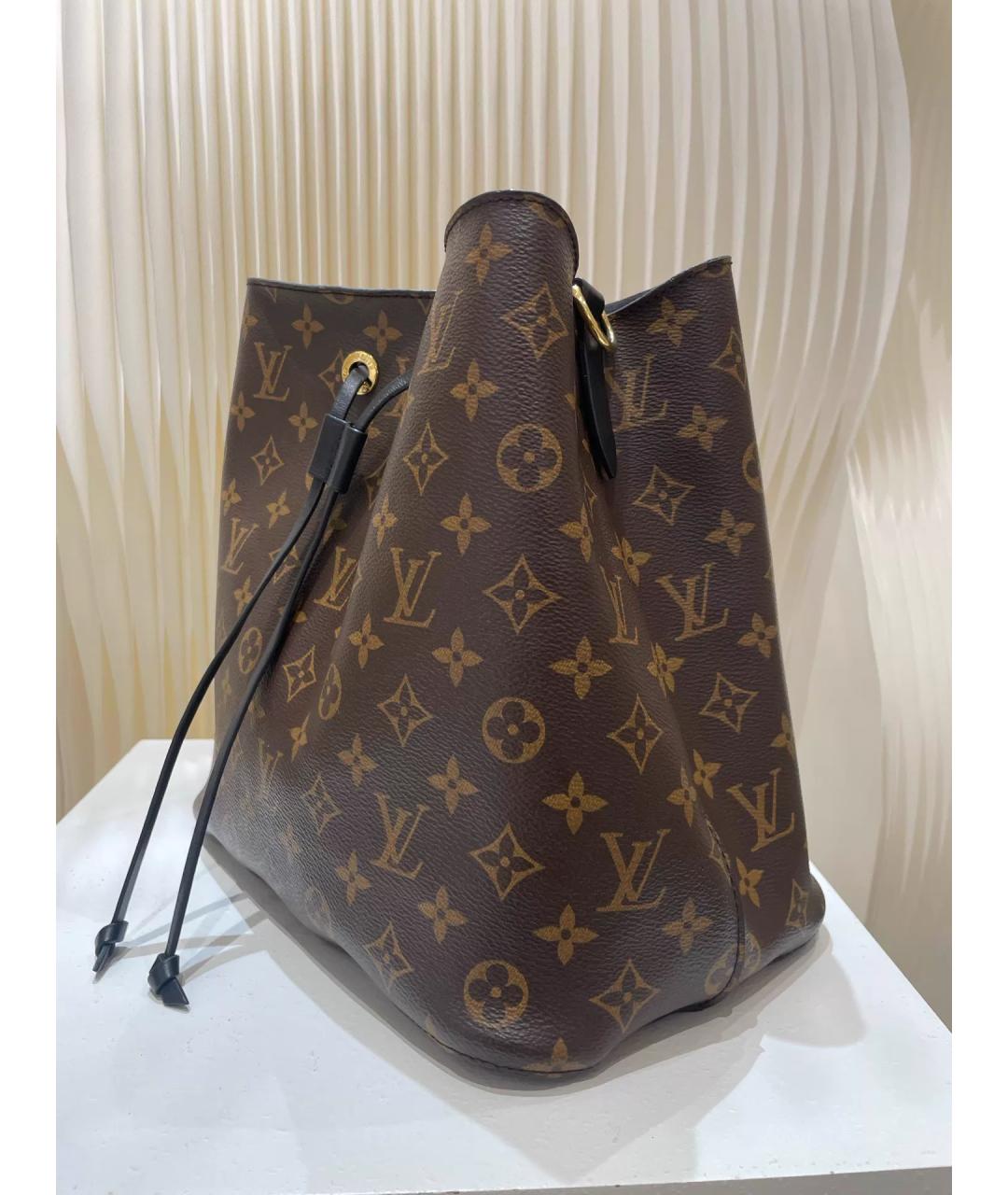 LOUIS VUITTON Коричневая сумка через плечо, фото 5