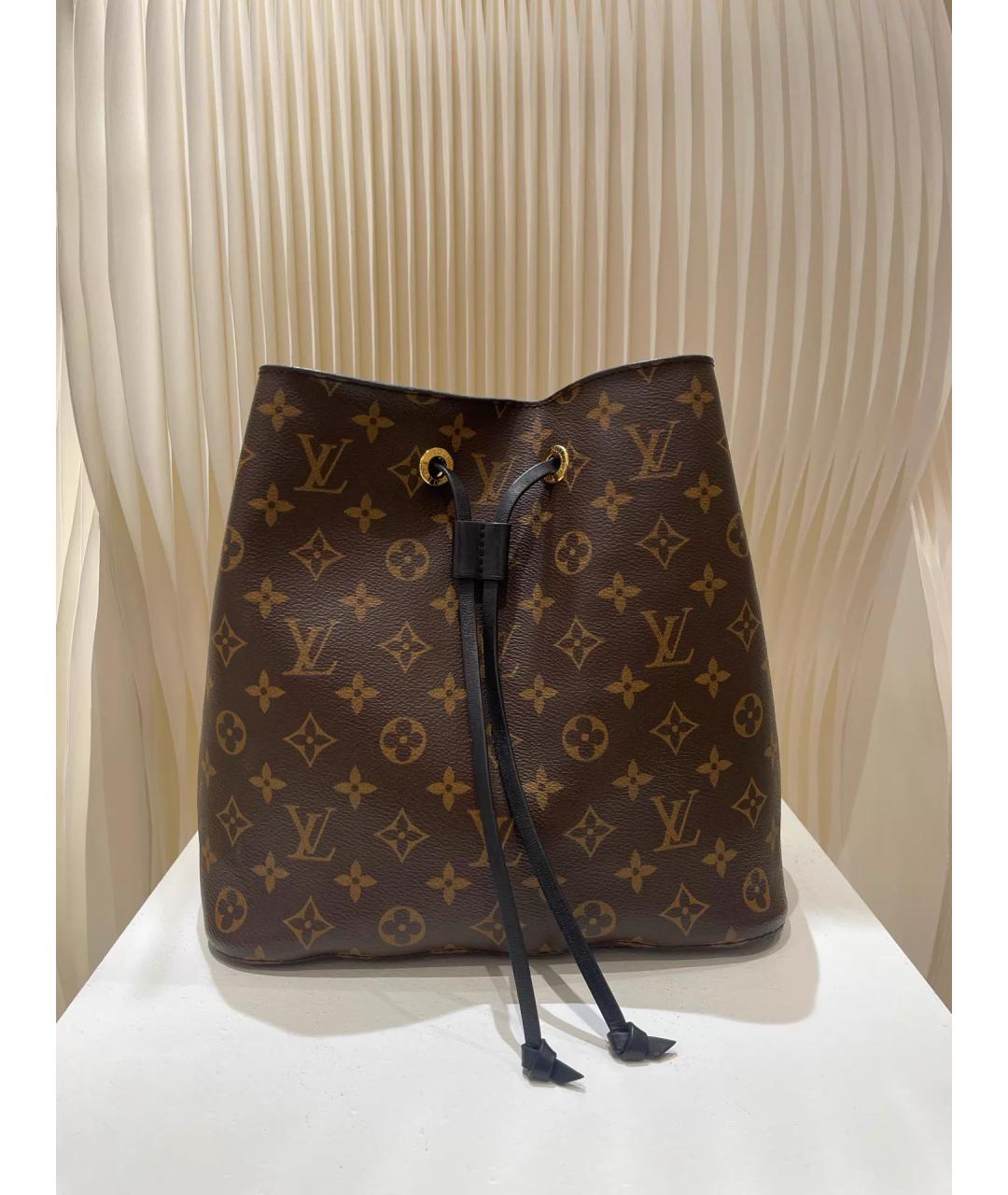 LOUIS VUITTON Коричневая сумка через плечо, фото 8