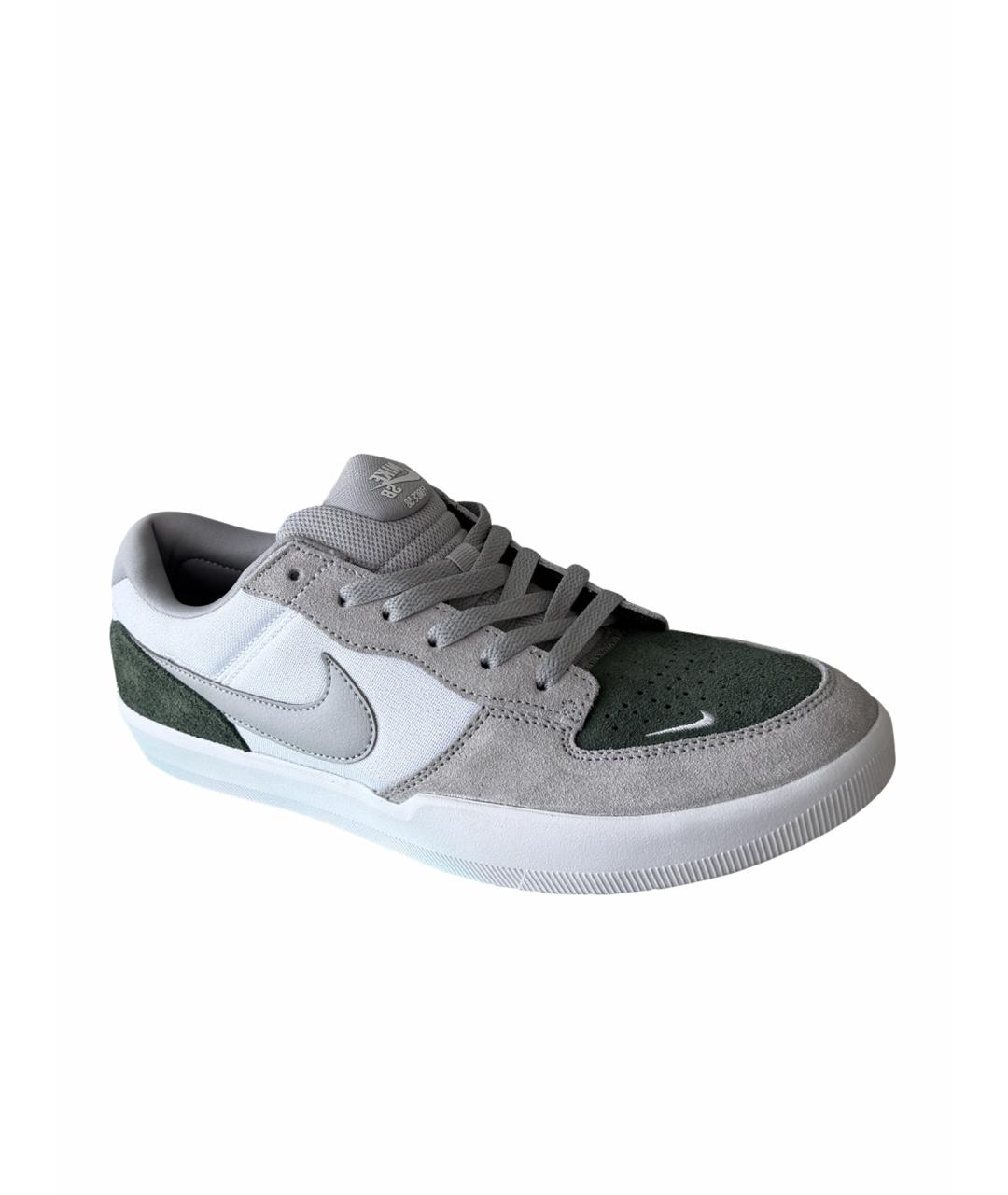 NIKE Мульти замшевые низкие кроссовки / кеды, фото 1