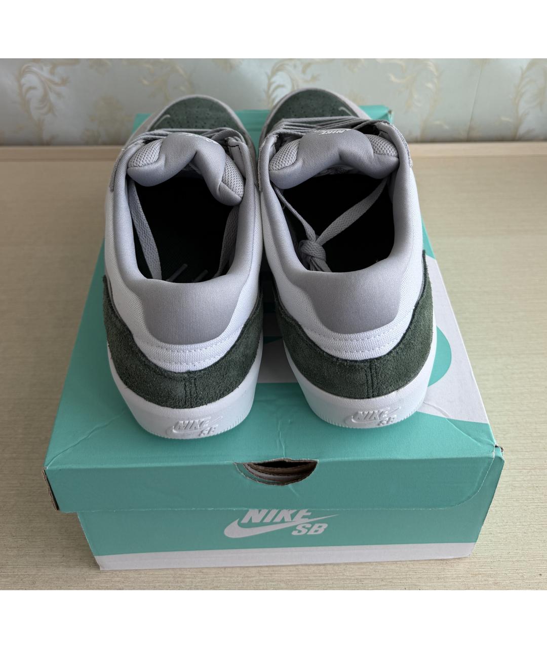 NIKE Мульти замшевые низкие кроссовки / кеды, фото 3