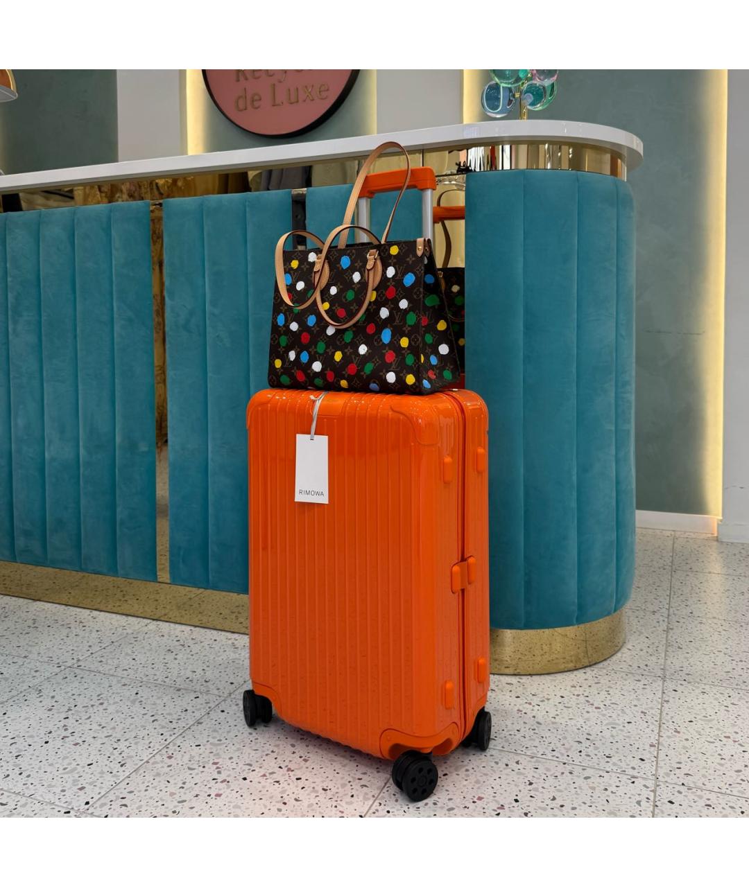 Rimowa Оранжевый чемодан, фото 6
