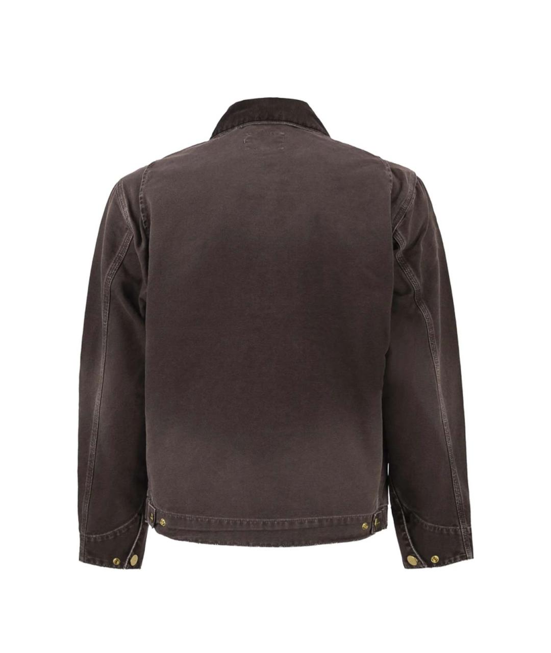 CARHARTT Коричневая хлопковая куртка, фото 2