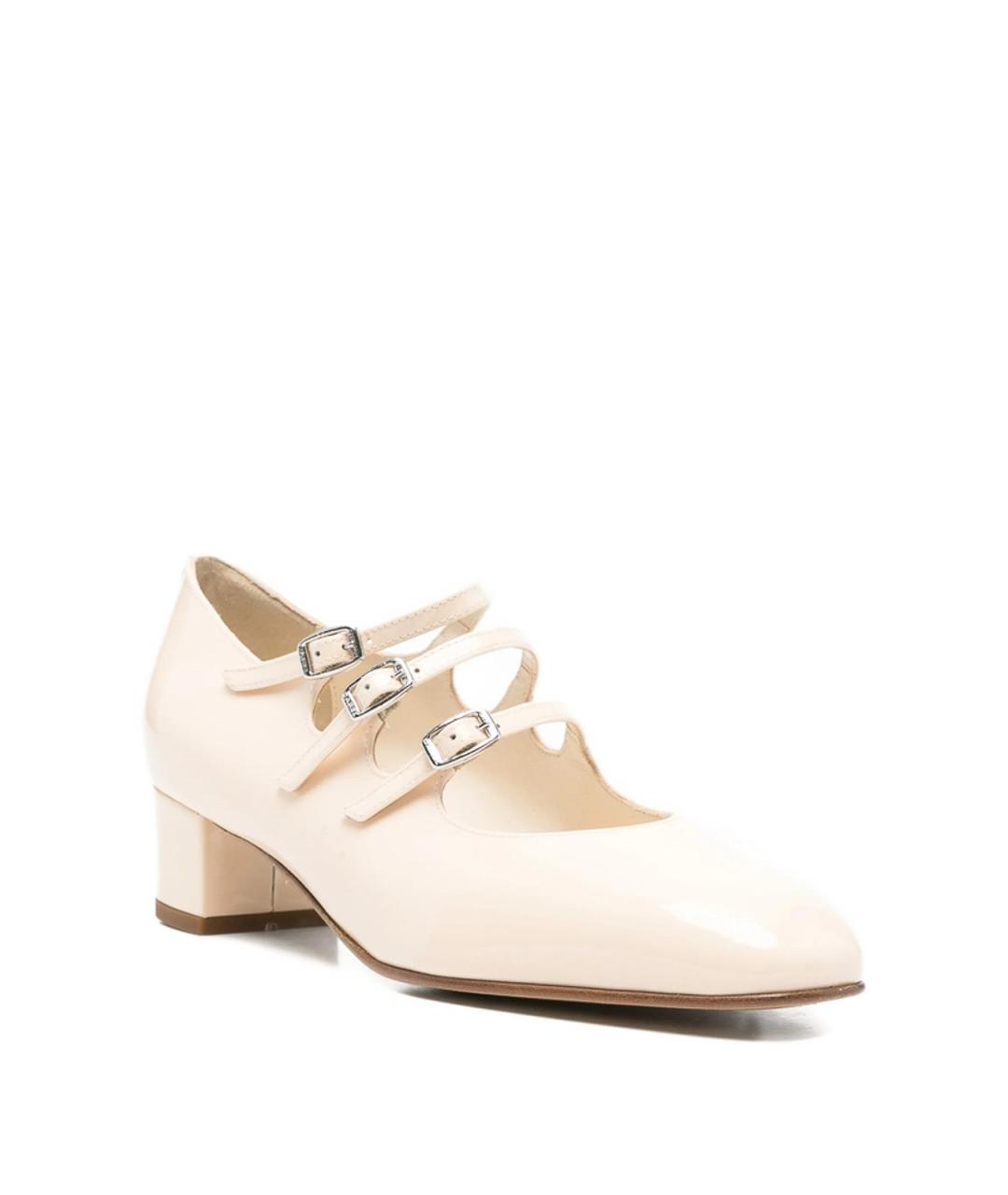 CAREL Бежевые кожаные туфли, фото 3