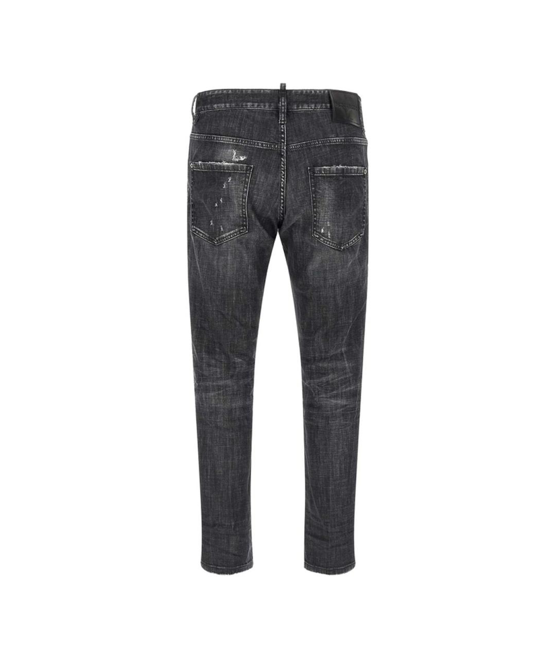 DSQUARED2 Серые джинсы скинни, фото 4