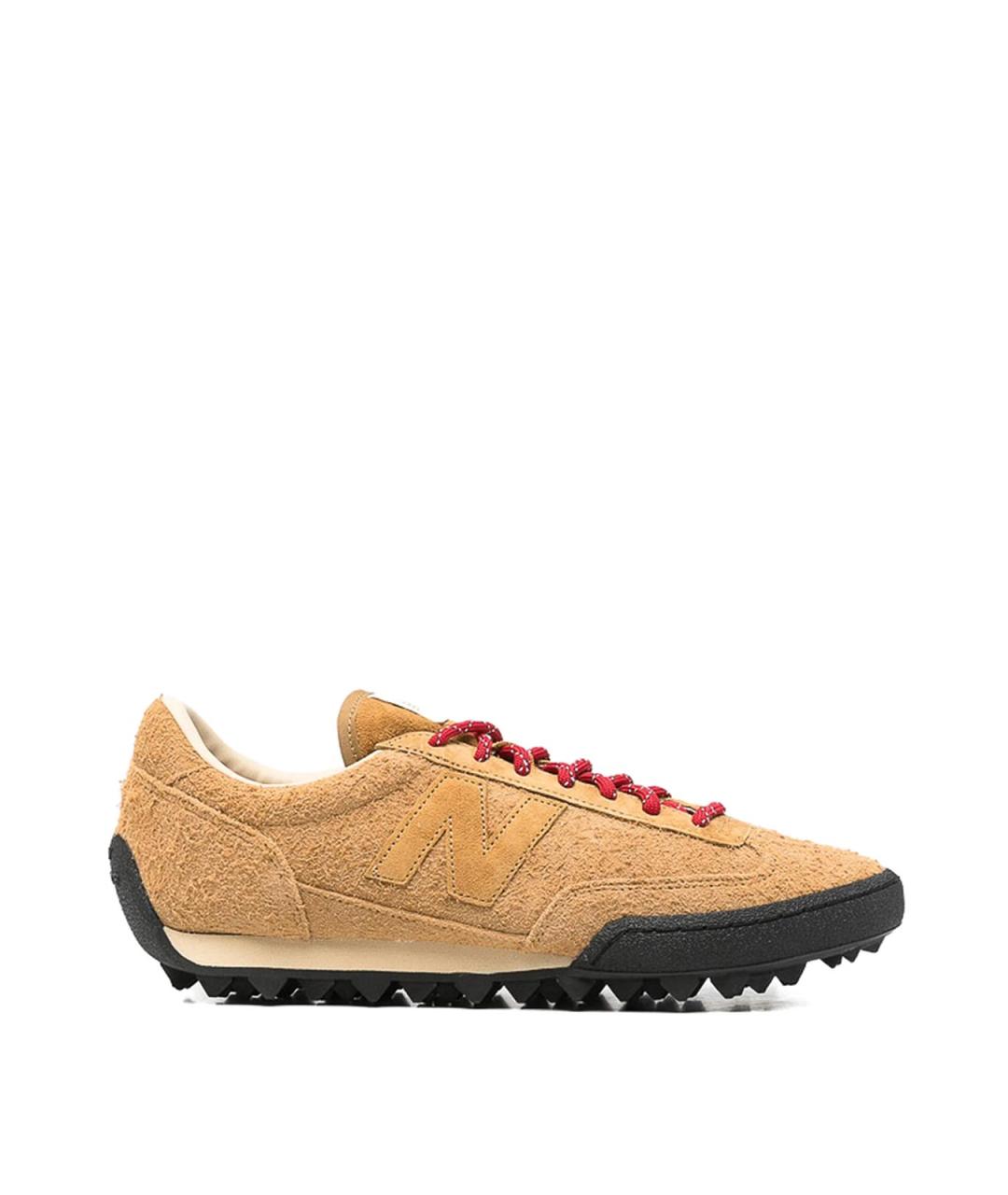 NEW BALANCE Коричневые замшевые низкие кроссовки / кеды, фото 1