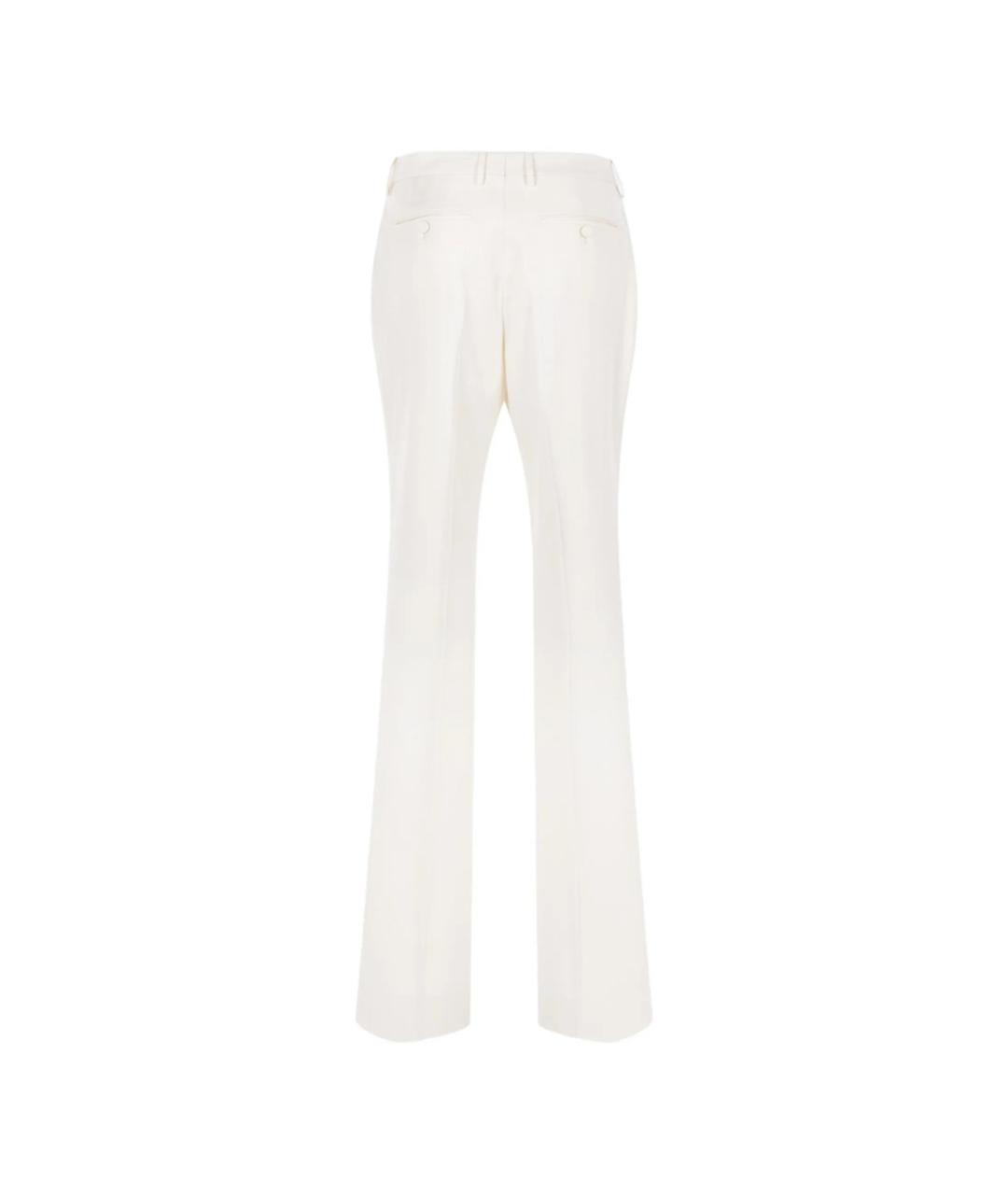 TOM FORD Розовые шерстяные прямые брюки, фото 4