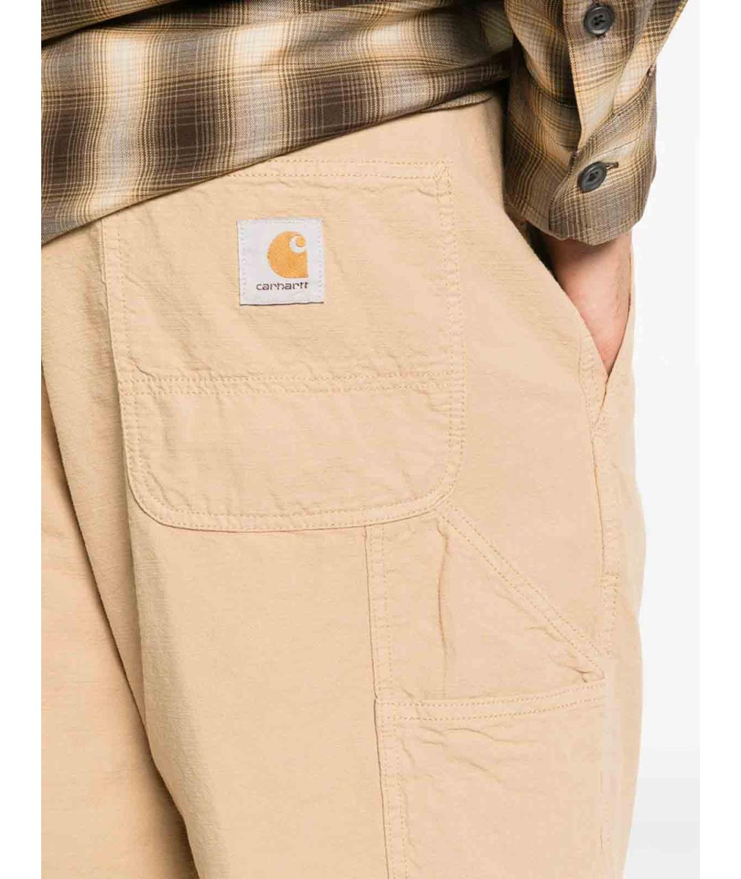 CARHARTT Бежевые хлопковые шорты, фото 3