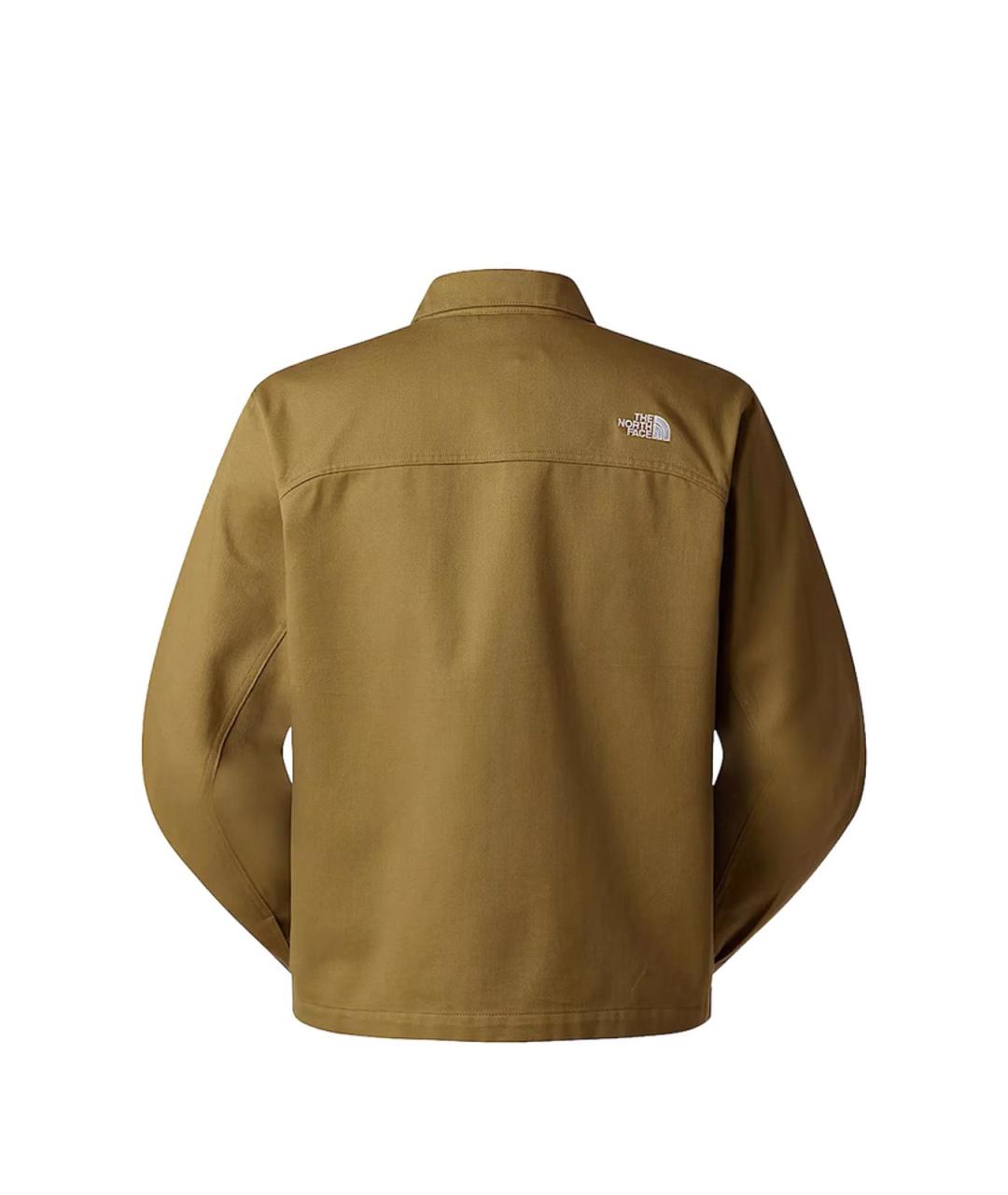 THE NORTH FACE Коричневая хлопковая куртка, фото 3