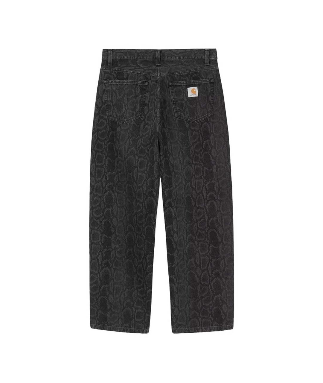 CARHARTT Серые хлопковые прямые джинсы, фото 2