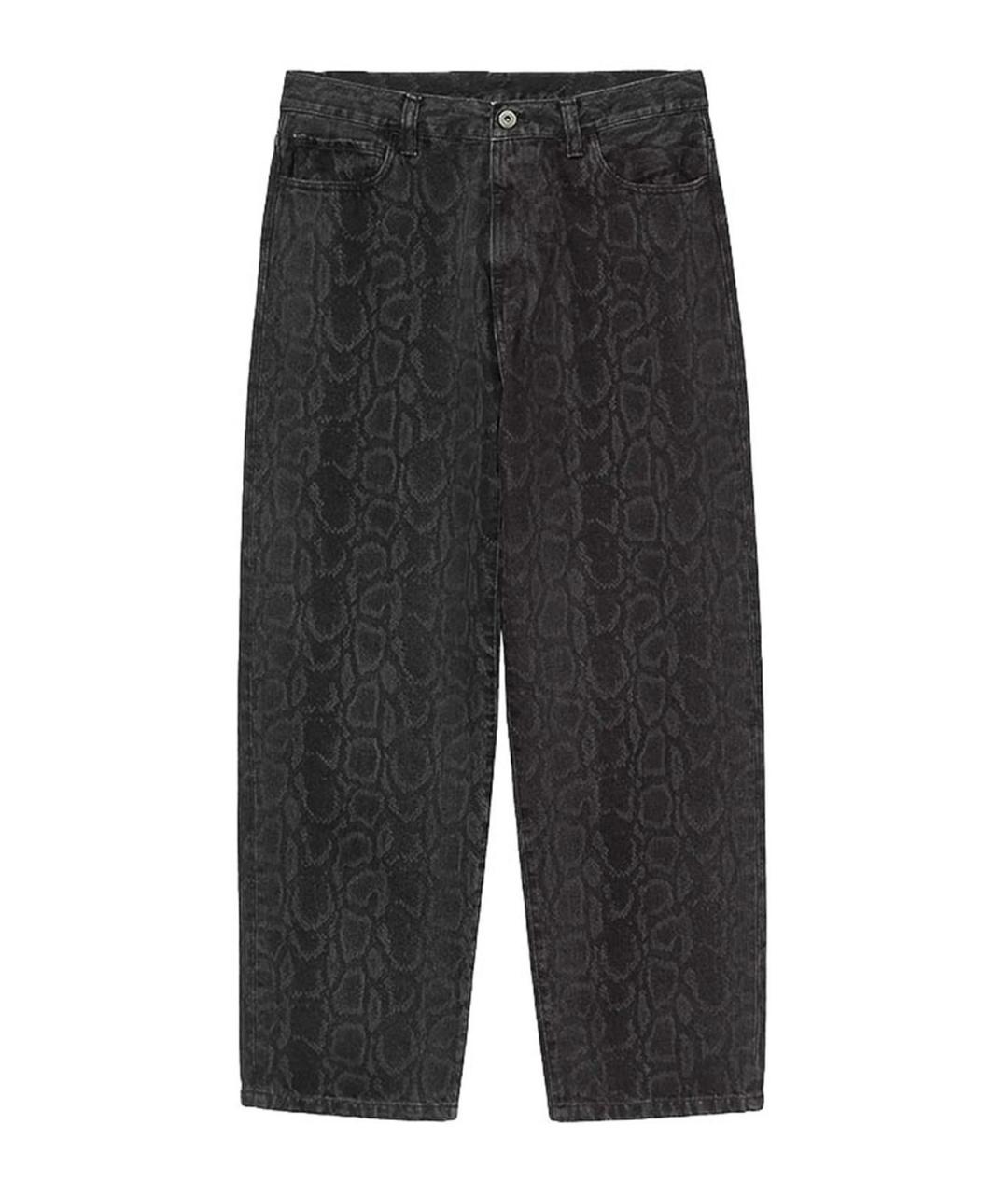 CARHARTT Серые хлопковые прямые джинсы, фото 1