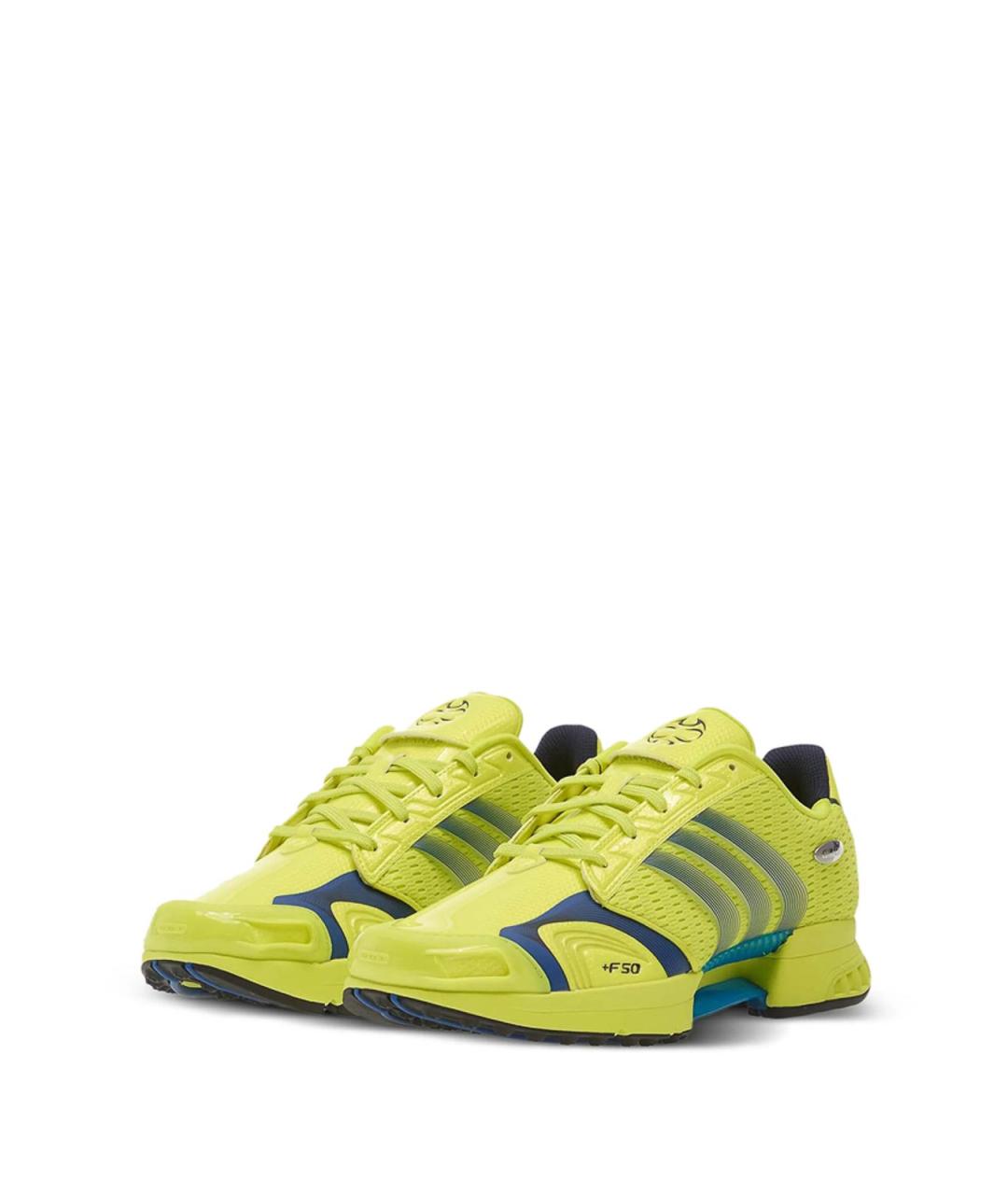 ADIDAS Желтые текстильные низкие кроссовки / кеды, фото 5