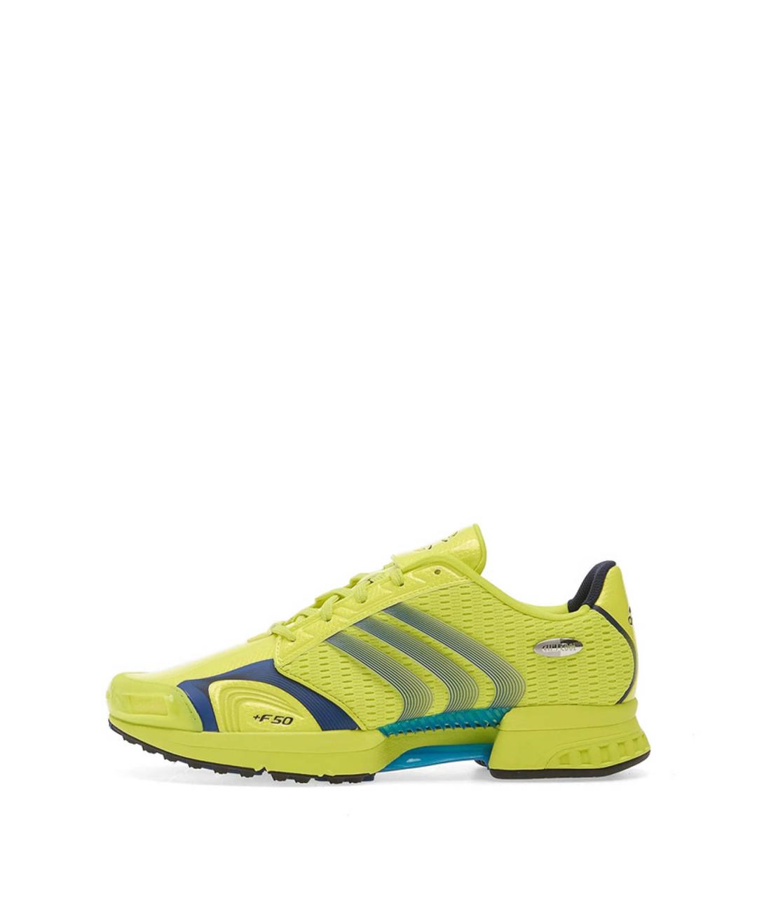 ADIDAS Желтые текстильные низкие кроссовки / кеды, фото 3
