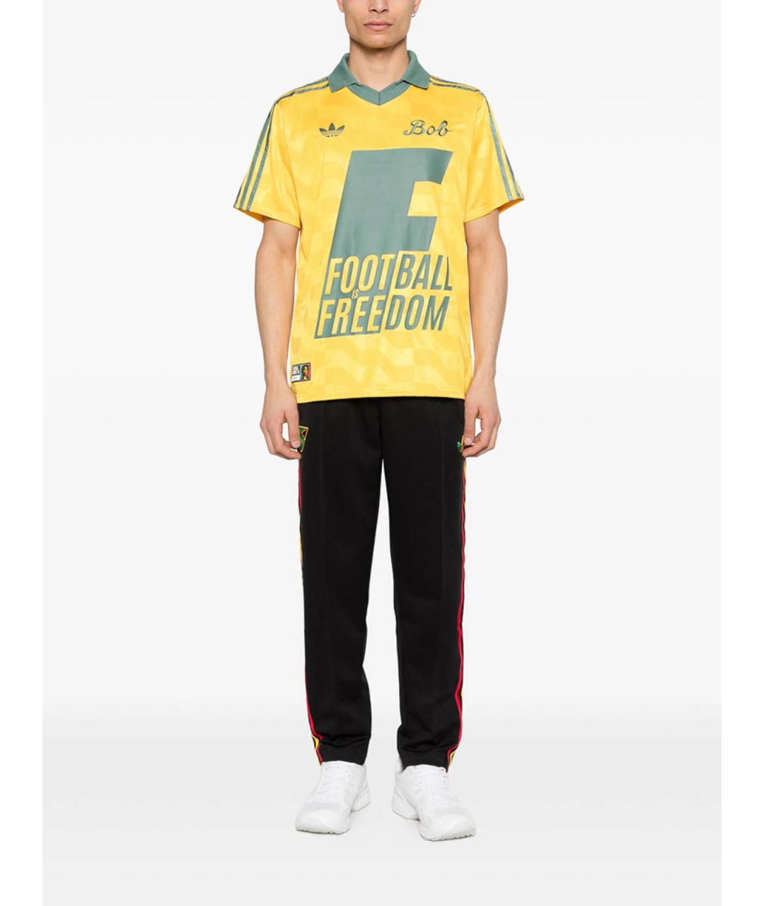 ADIDAS Желтая футболка, фото 3