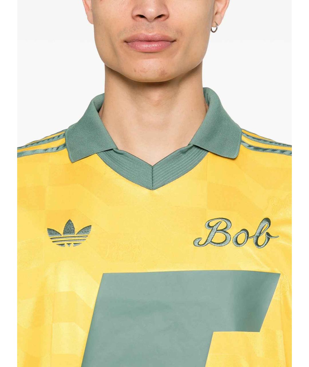ADIDAS Желтая футболка, фото 2