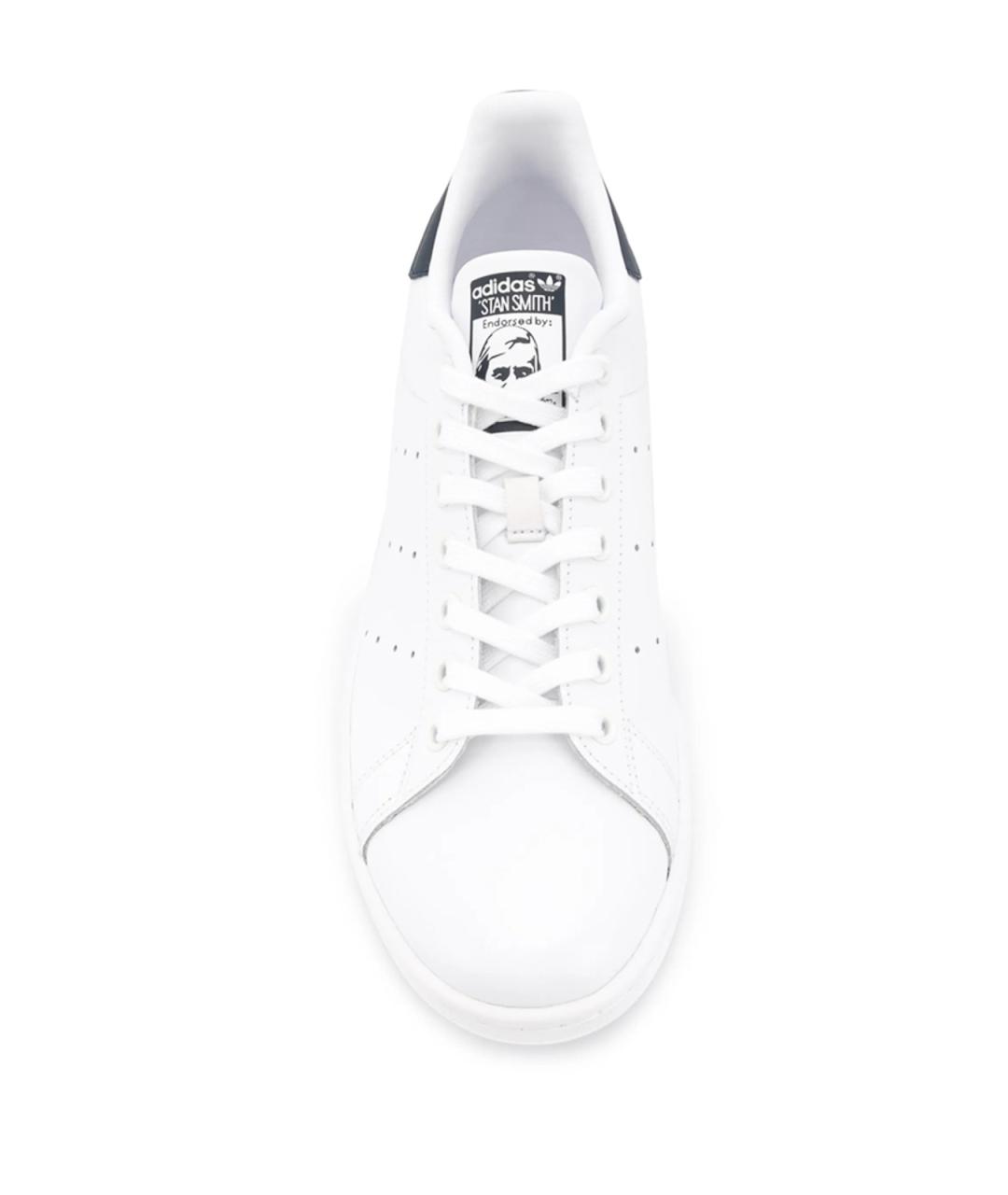 ADIDAS Белые кожаные кеды, фото 4