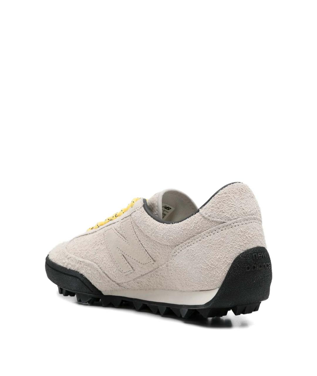 NEW BALANCE Бежевые замшевые низкие кроссовки / кеды, фото 2