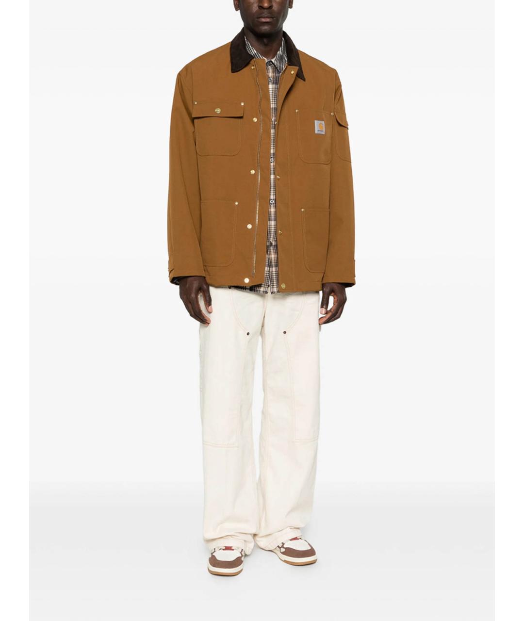 CARHARTT Коричневая хлопковая куртка, фото 5