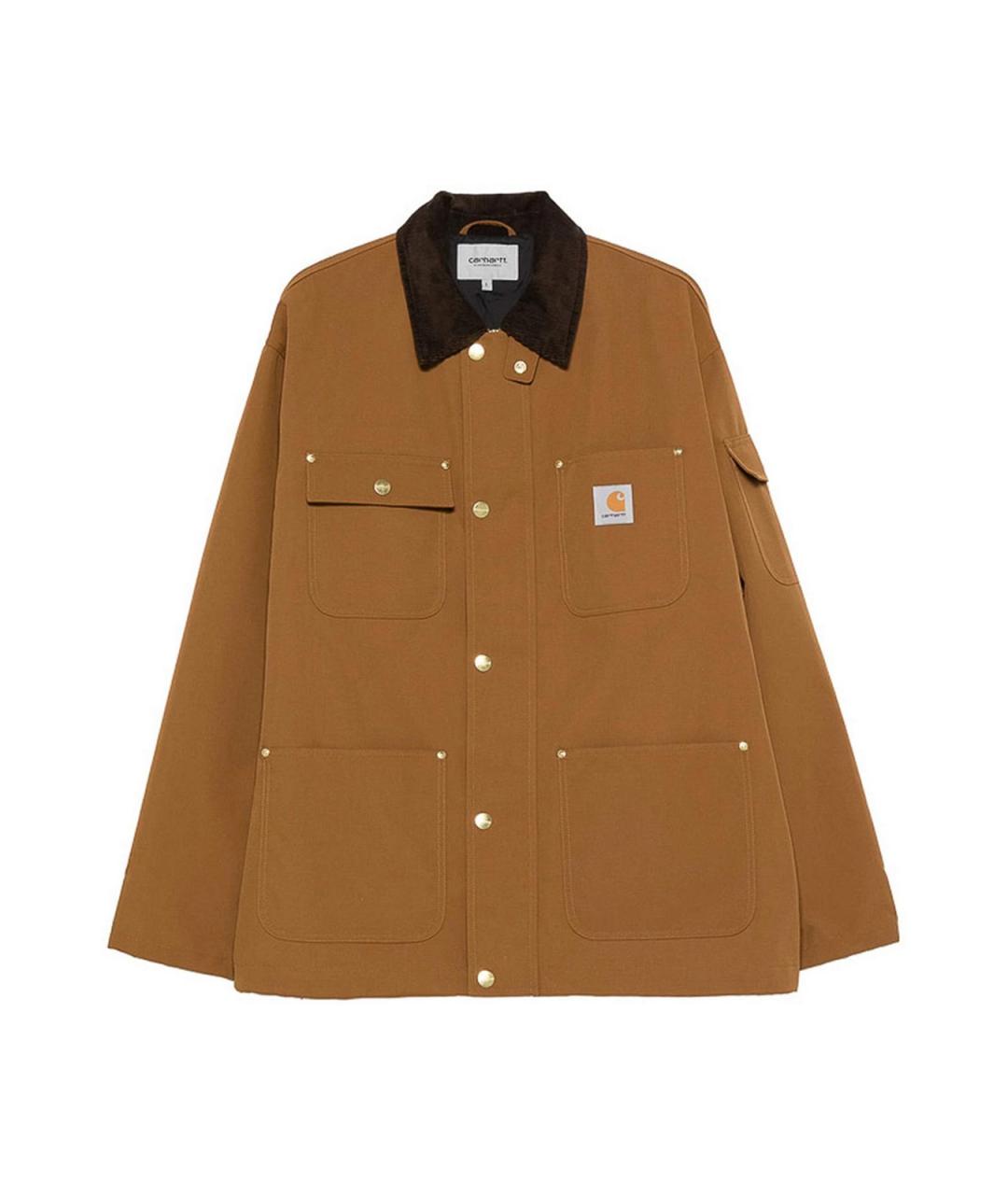 CARHARTT Коричневая хлопковая куртка, фото 1