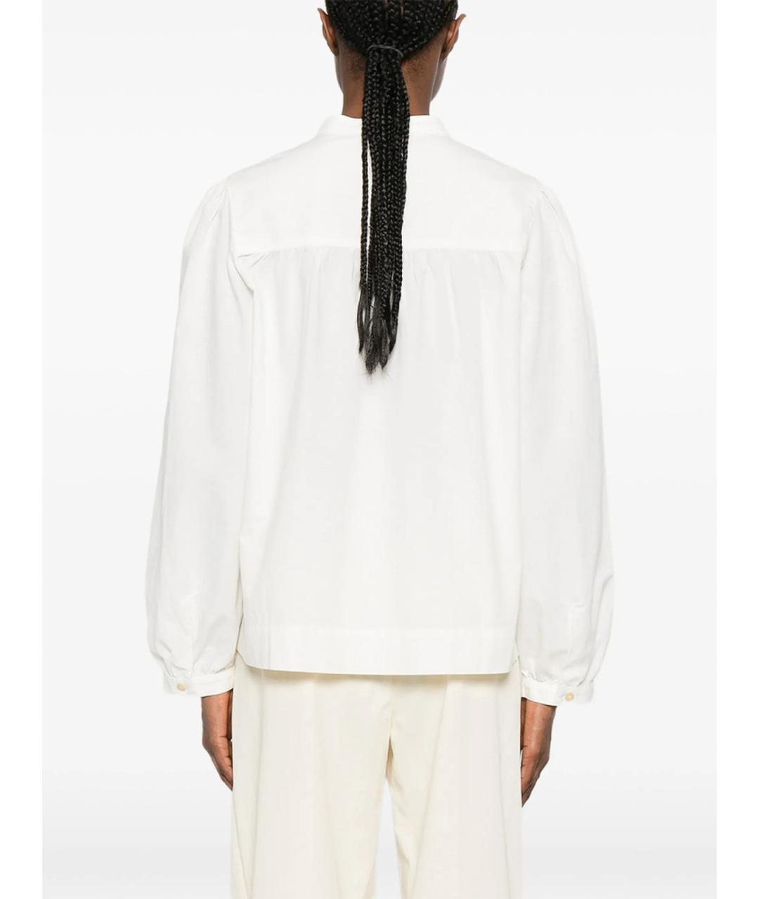 A.P.C. Белая хлопковая рубашка, фото 5