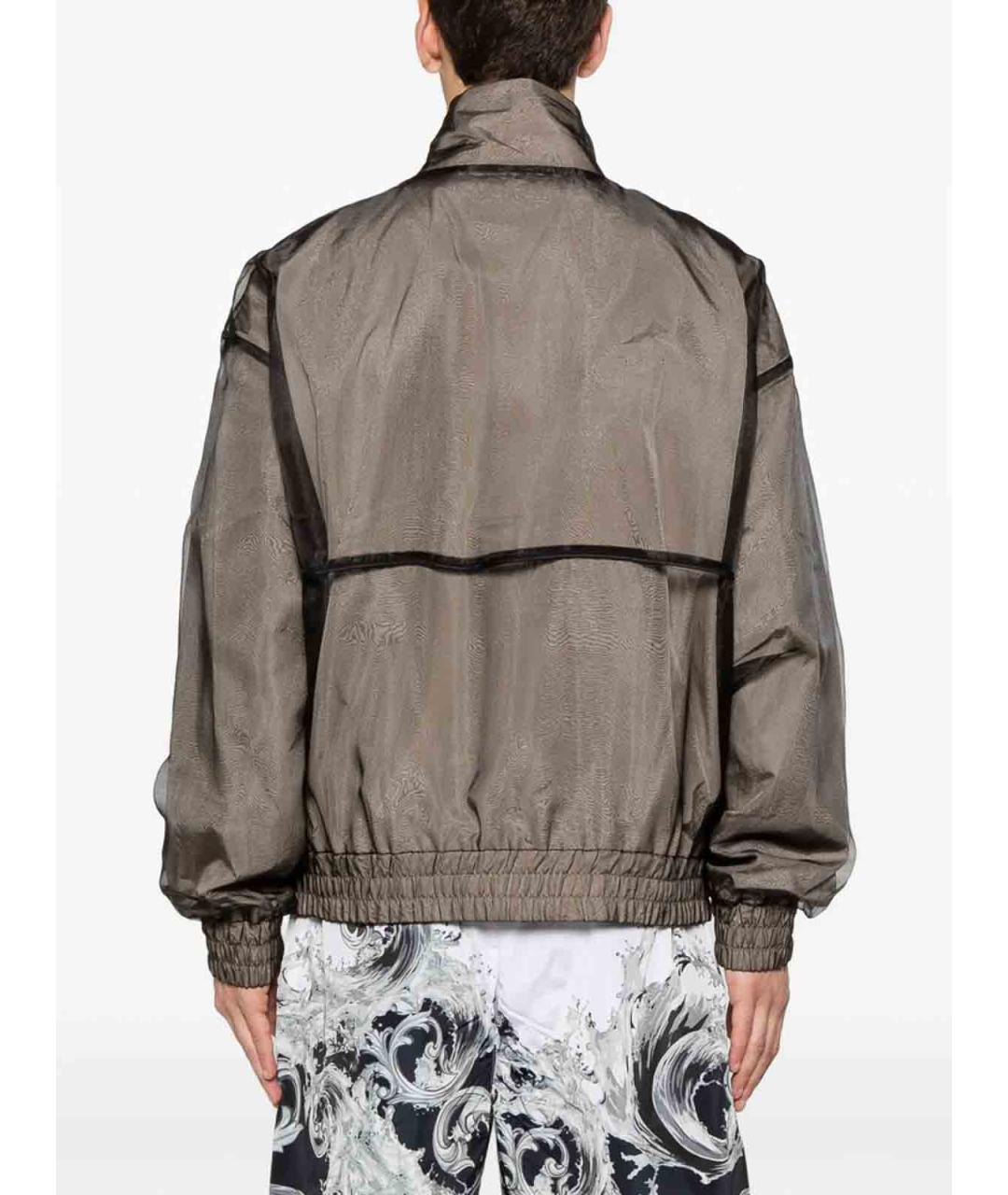 VERSACE JEANS COUTURE Коричневая полиэстеровая куртка, фото 5