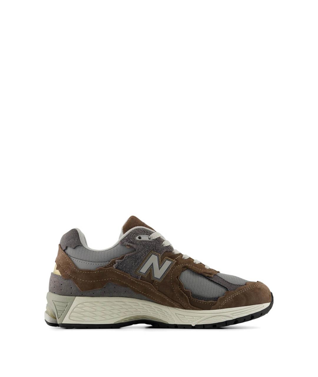 NEW BALANCE Коричневые замшевые низкие кроссовки / кеды, фото 4