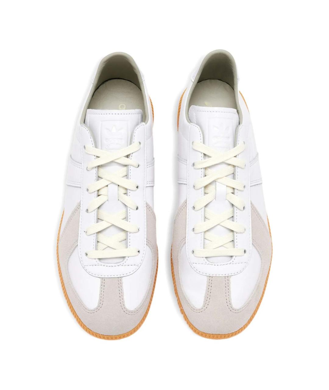 ADIDAS Белые кожаные низкие кроссовки / кеды, фото 2