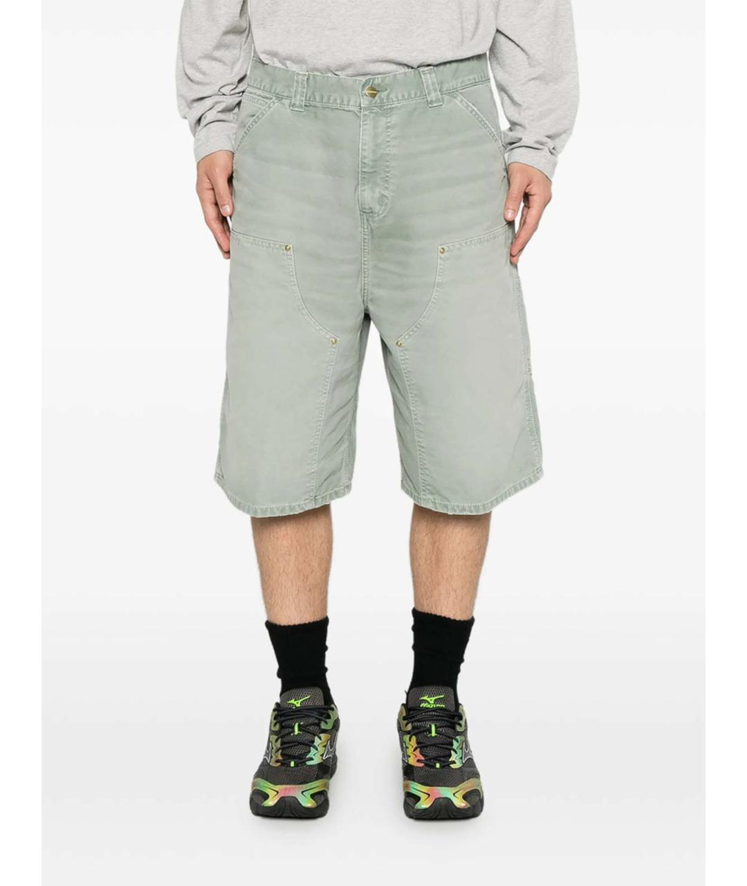 CARHARTT Зеленые шорты, фото 5