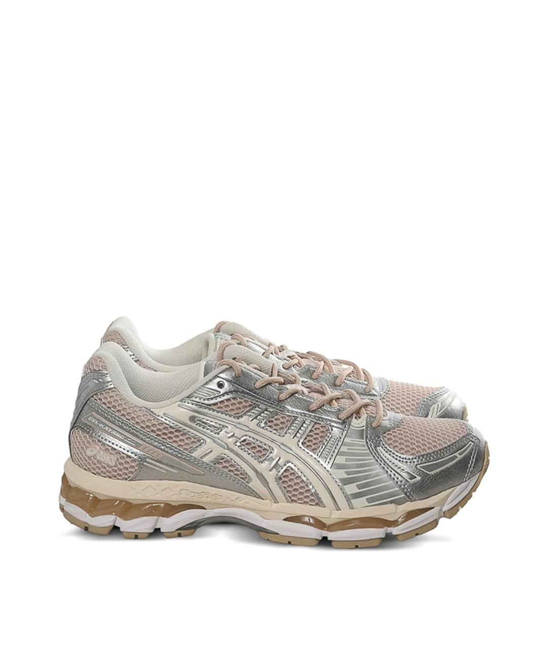 ASICS Серые текстильные кроссовки, фото 1