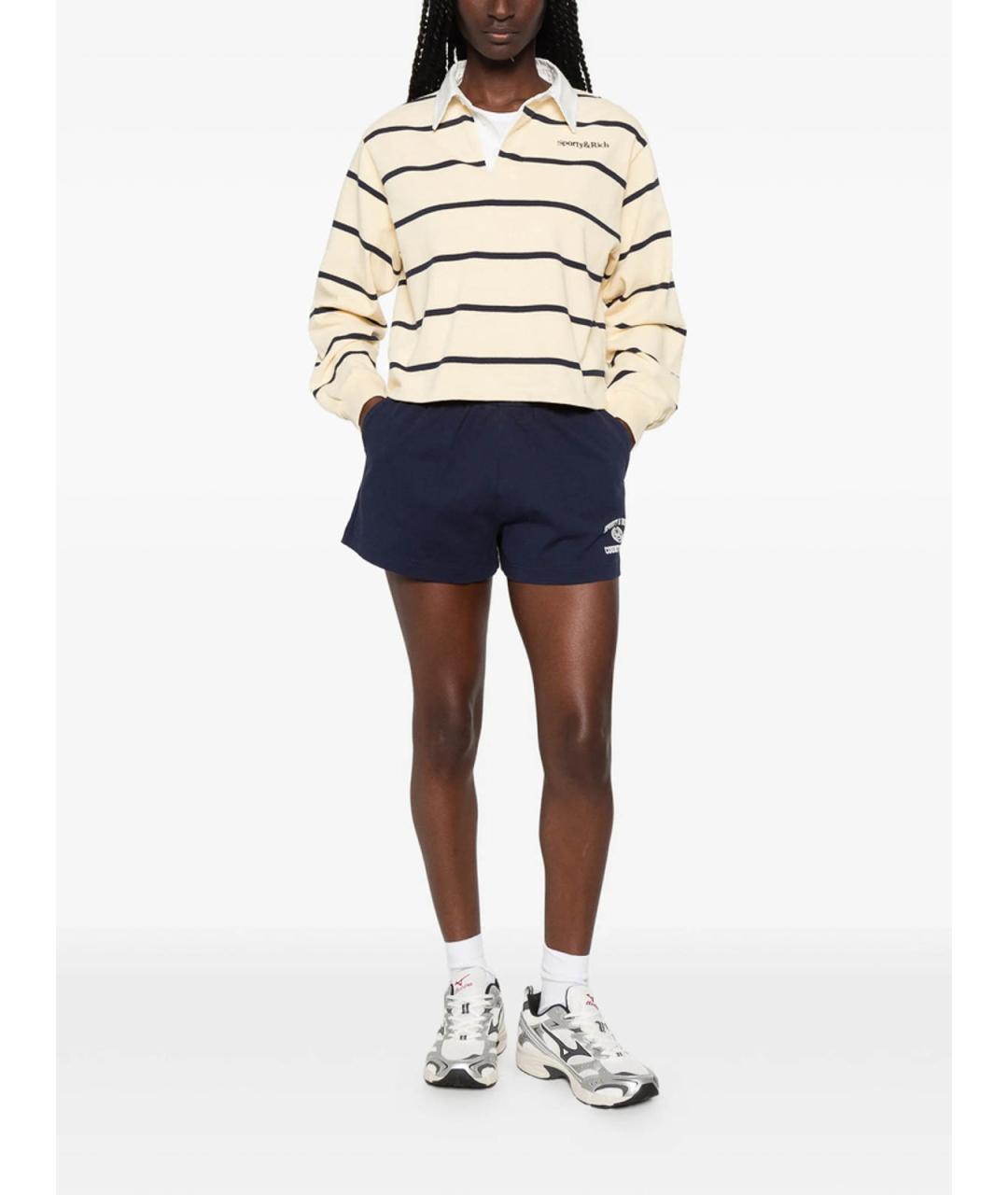 SPORTY AND RICH Синие шорты, фото 4