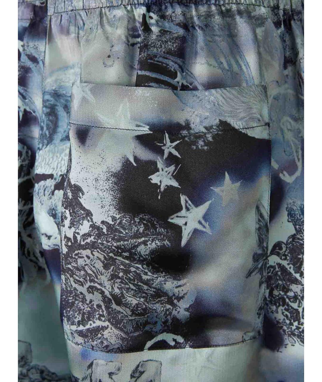 OFF-WHITE Синие шорты, фото 3
