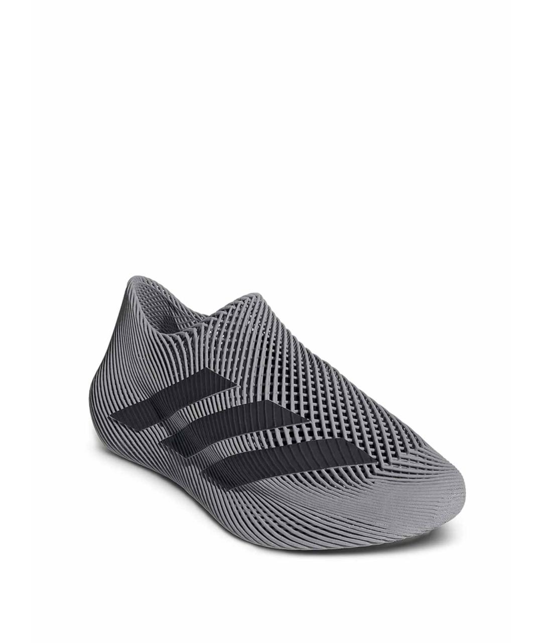 ADIDAS Серые резиновые низкие кроссовки / кеды, фото 2