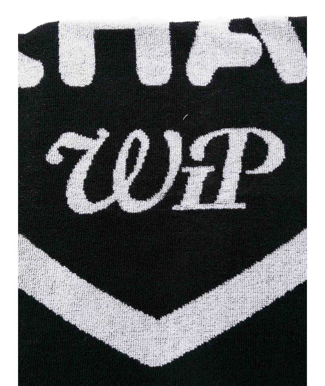 CARHARTT Черное хлопковое полотенце, фото 3