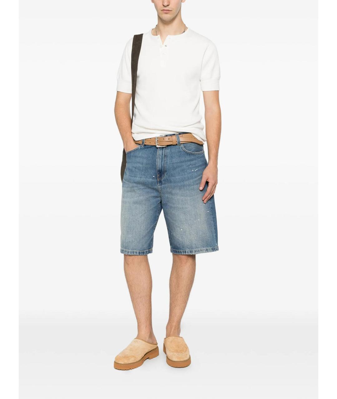 CARHARTT Синие хлопковые шорты, фото 3