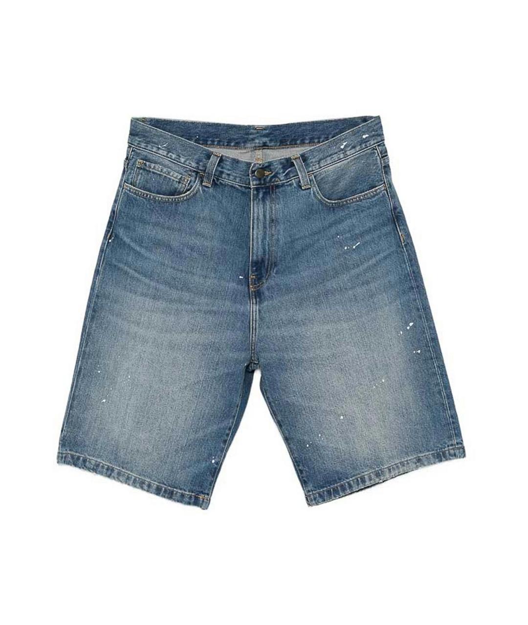 CARHARTT Синие хлопковые шорты, фото 1