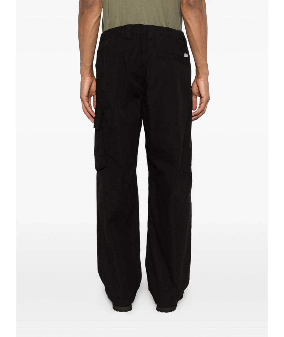 CP COMPANY Черные хлопковые повседневные брюки, фото 5
