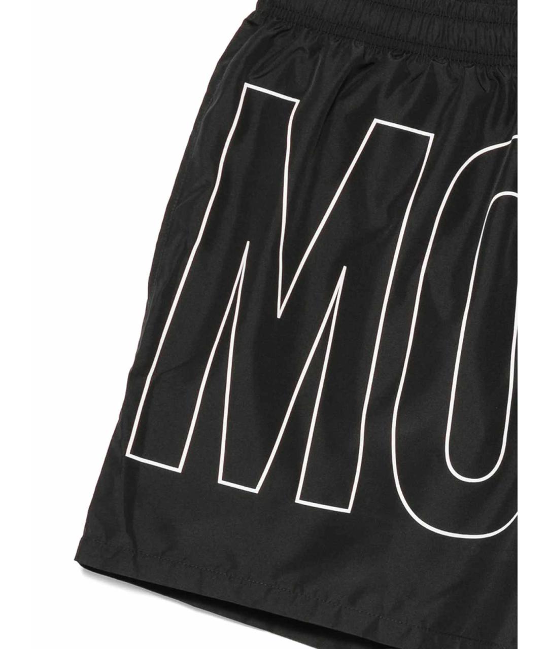 MOSCHINO Черные полиэстеровые плавки, фото 2