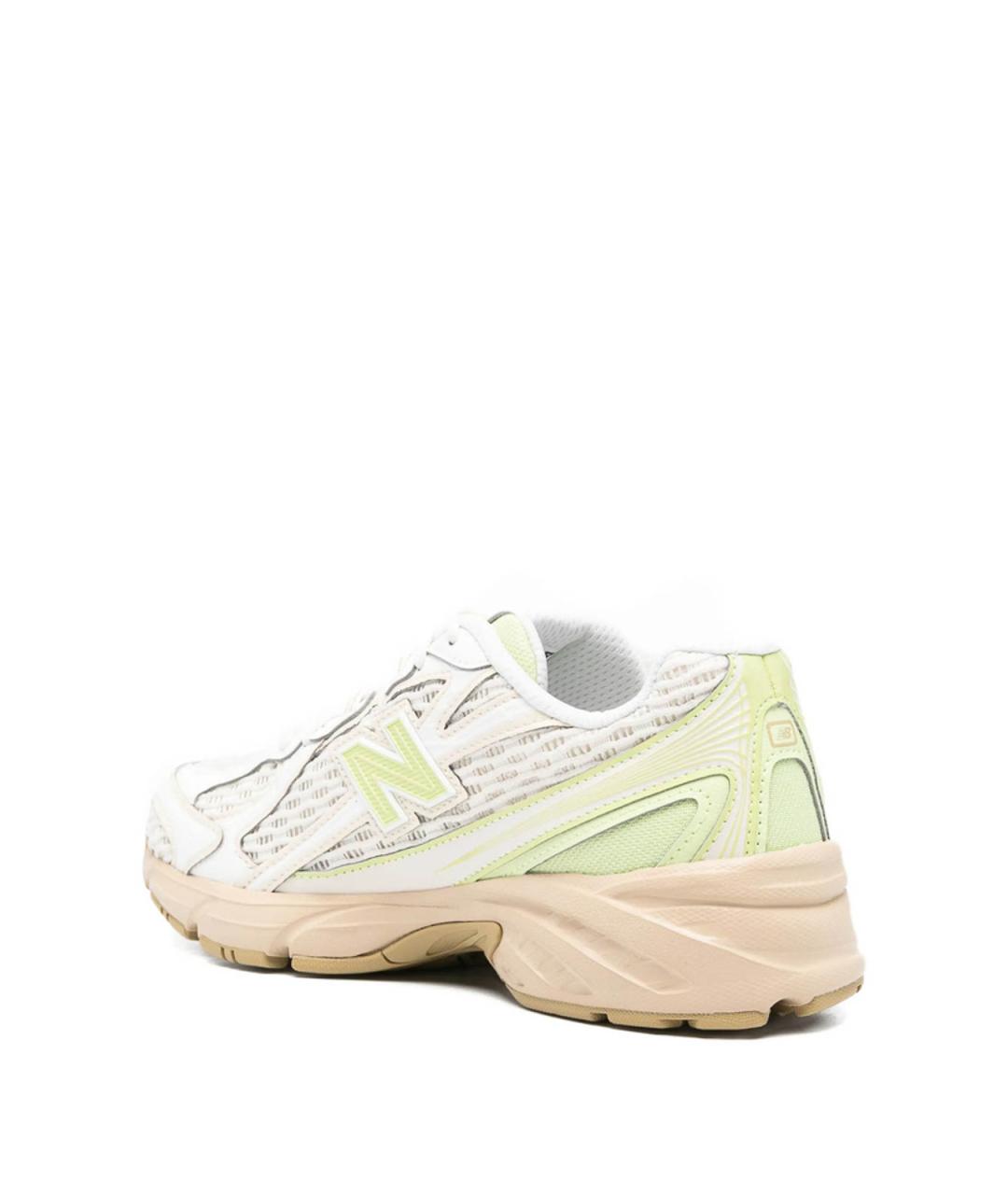 NEW BALANCE Бежевые резиновые кроссовки, фото 2