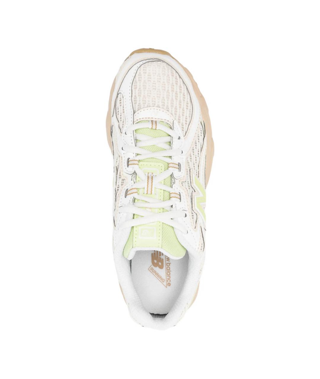 NEW BALANCE Бежевые резиновые кроссовки, фото 3