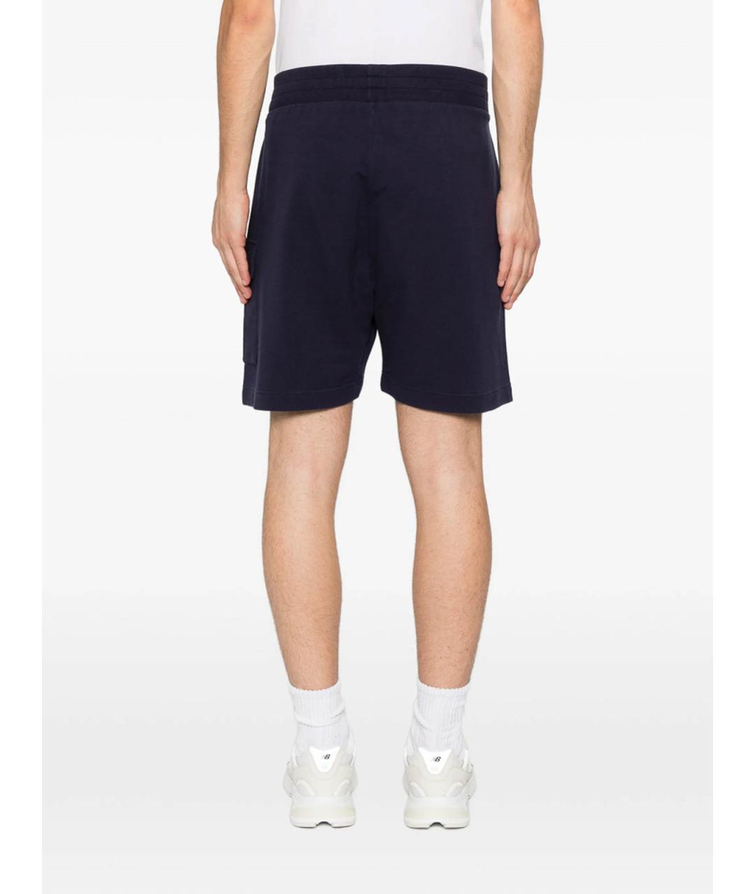 MOSCHINO Синие хлопковые шорты, фото 5