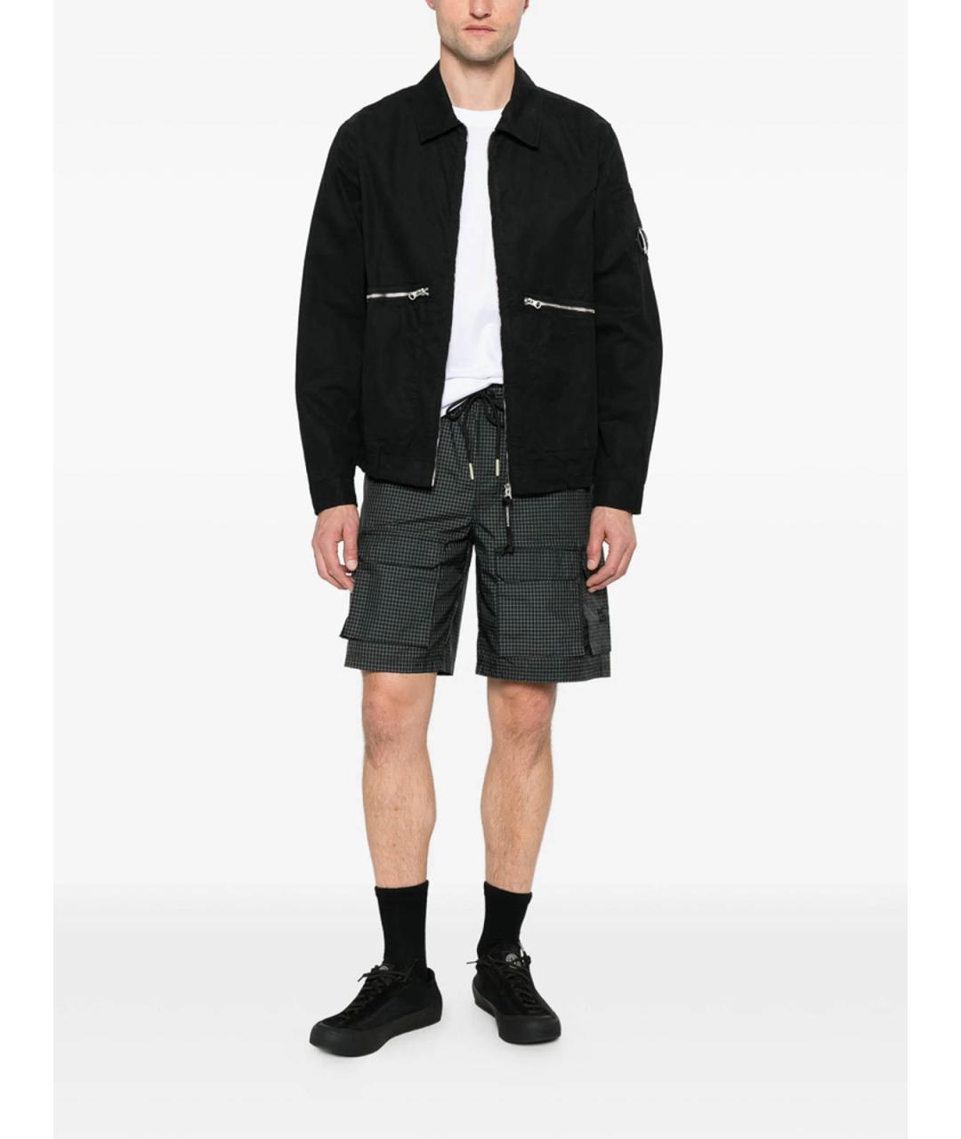 CP COMPANY Черная хлопковая кэжуал рубашка, фото 4
