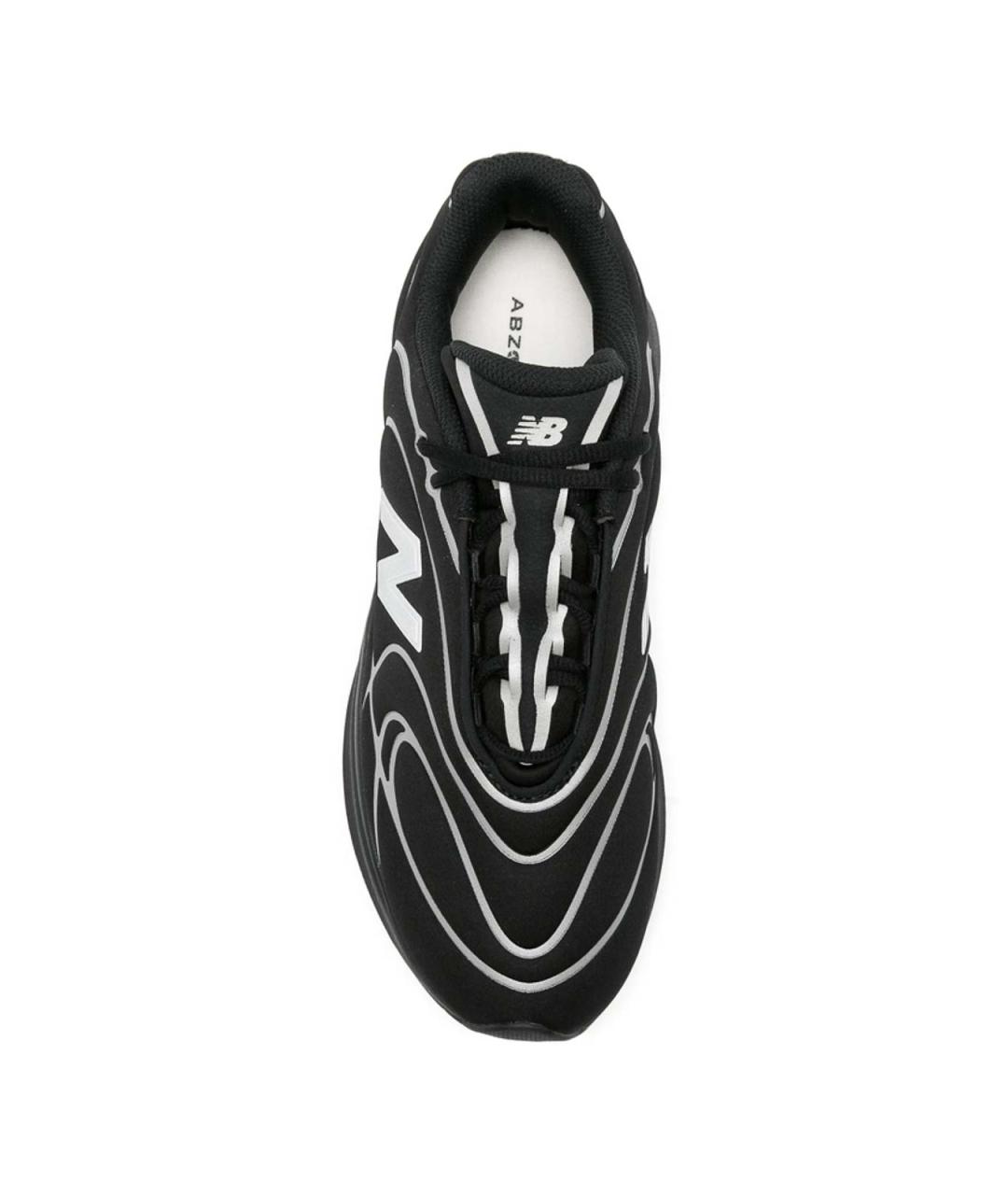 NEW BALANCE Черные резиновые низкие кроссовки / кеды, фото 4