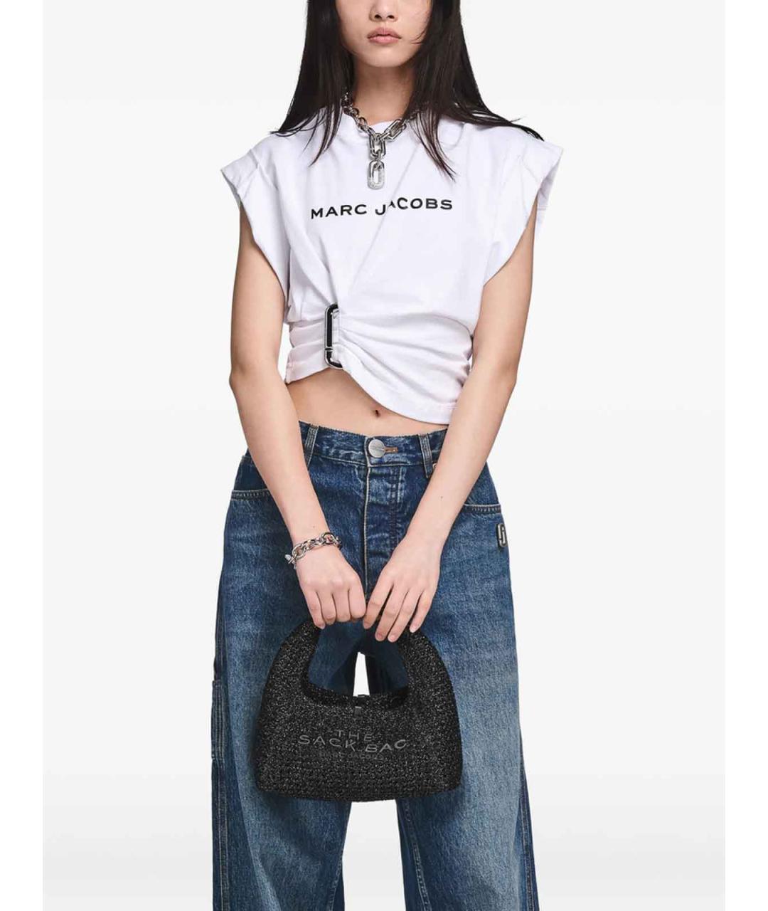 MARC JACOBS Черная сумка с короткими ручками, фото 3
