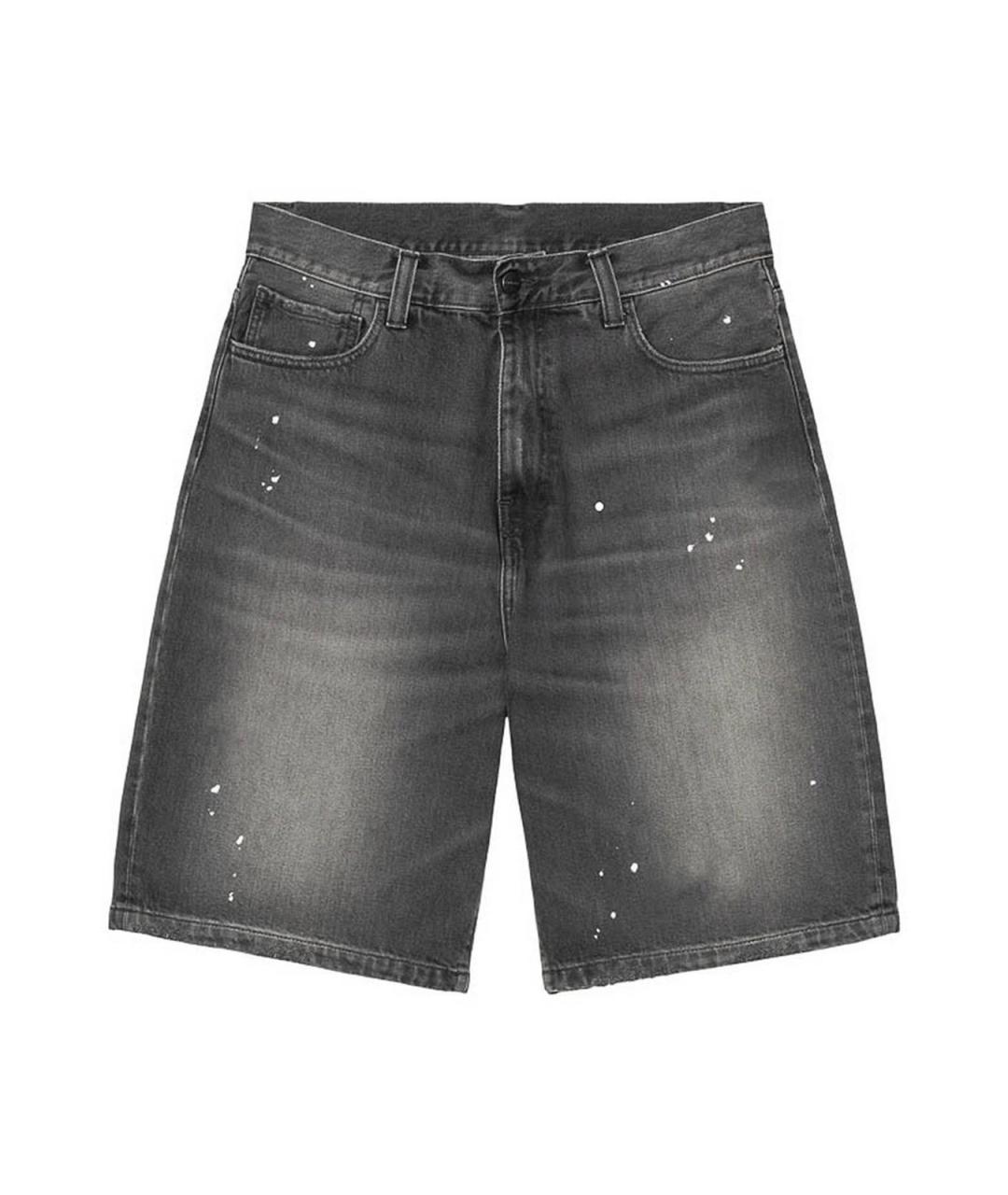 CARHARTT Черные хлопковые шорты, фото 1