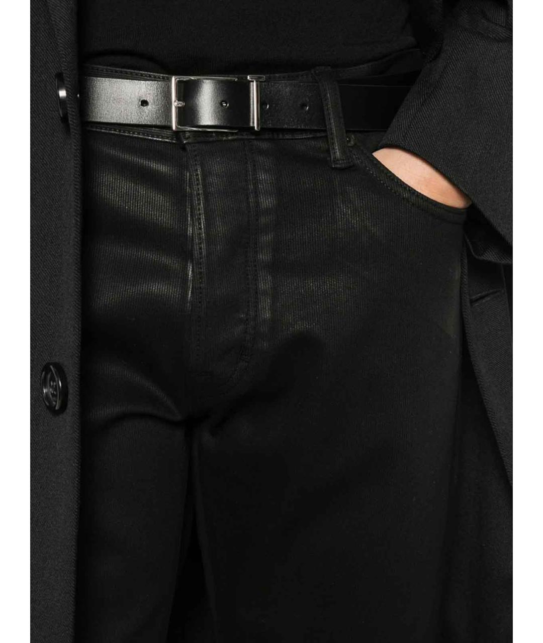 TOM FORD Черные хлопковые прямые джинсы, фото 3