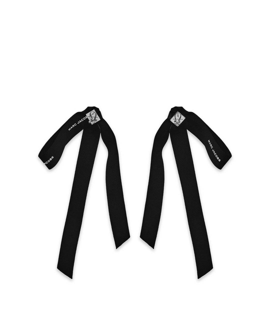 MARC JACOBS Черные серебряные серьги, фото 3