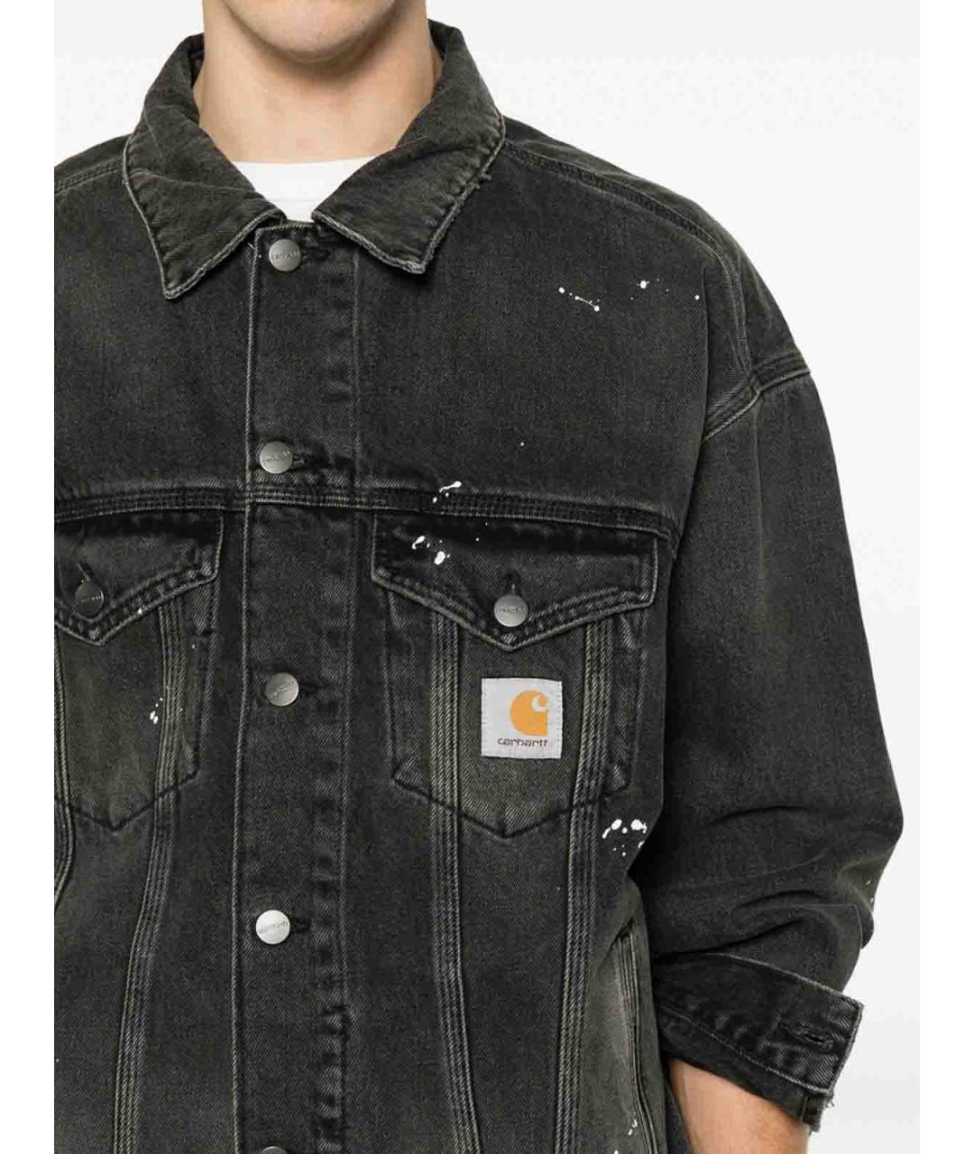 CARHARTT Черная хлопковая куртка, фото 5