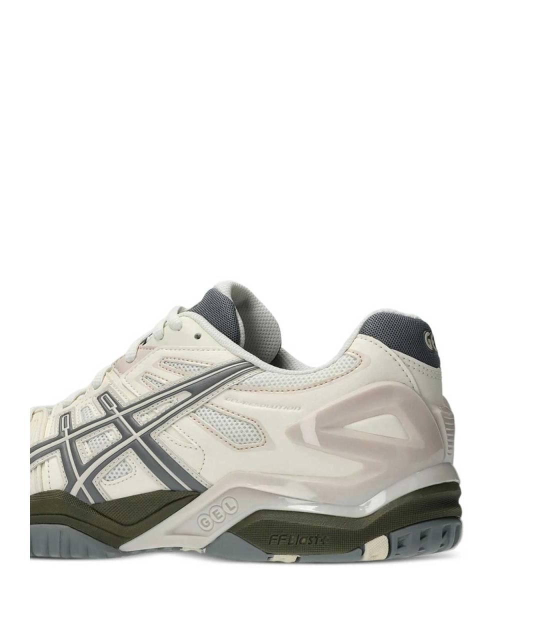 ASICS Бежевые резиновые низкие кроссовки / кеды, фото 3