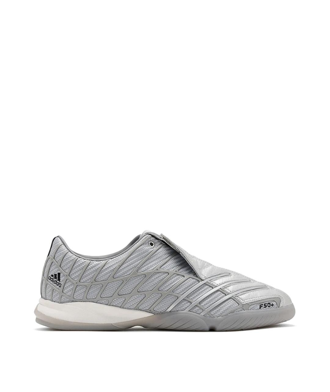 ADIDAS Серебряные низкие кроссовки / кеды, фото 1